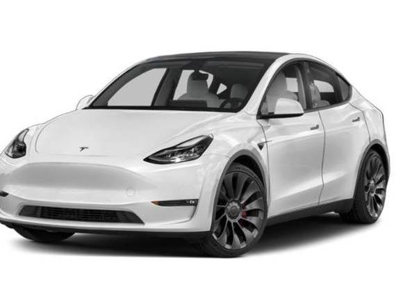 TESLA MODEL Y 2021 5YJYGDEE4MF260130 image